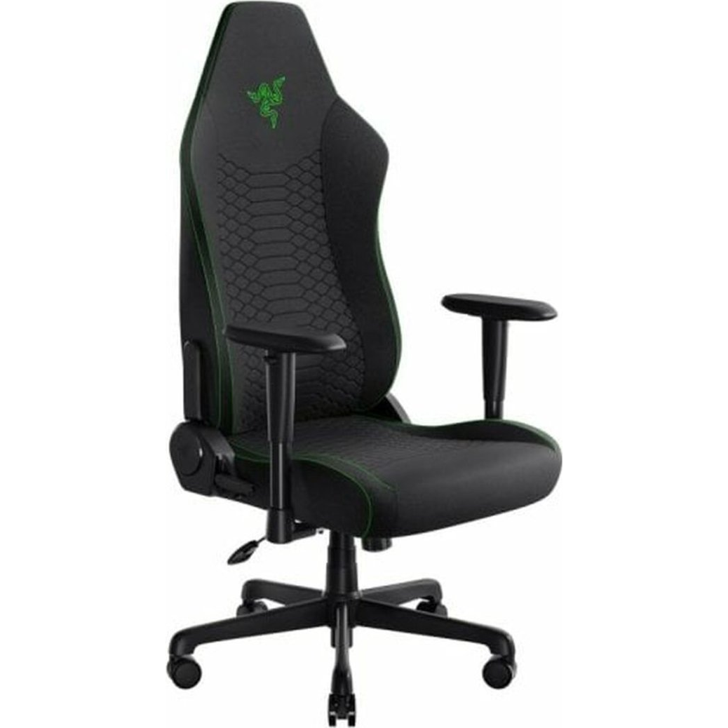 Razer Iskur V2 X гейминг стол, черен/зелен плат (S7844857)