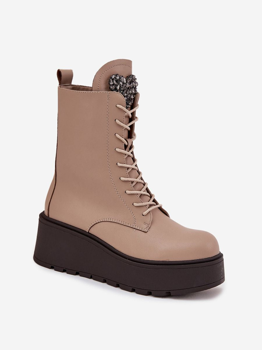 Platform boots model 219269 Step in style