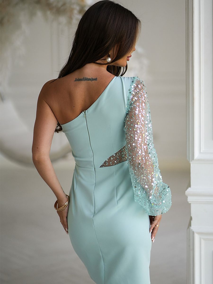Short dress model 219683 Bicotone