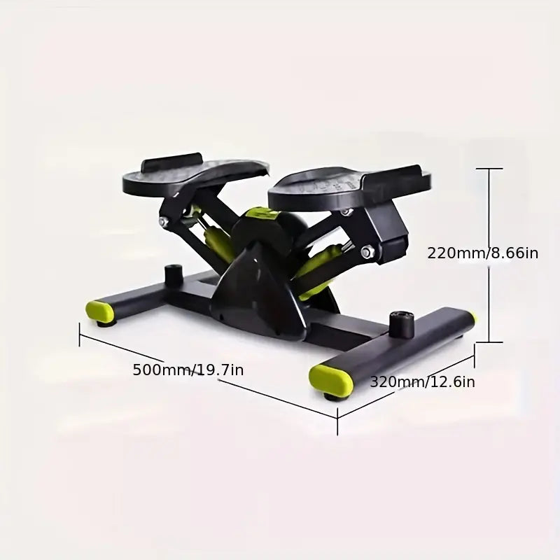 1pc Indoor Mechanical Leg Training Stepper - Green