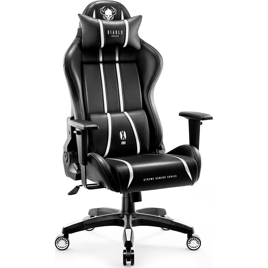 Scaune Diablo X-One 2.0 Scaun de gaming King Size Negru-Alb (X-ONECZBIA20)