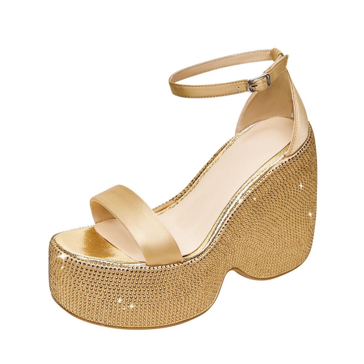 Dazzling Fairy Round Open Toe Ankle Strap Sandals