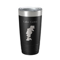 Lake Como Map Tumbler Travel Mug Insulated Laser Engraved Coffee Cup Florida 20 oz
