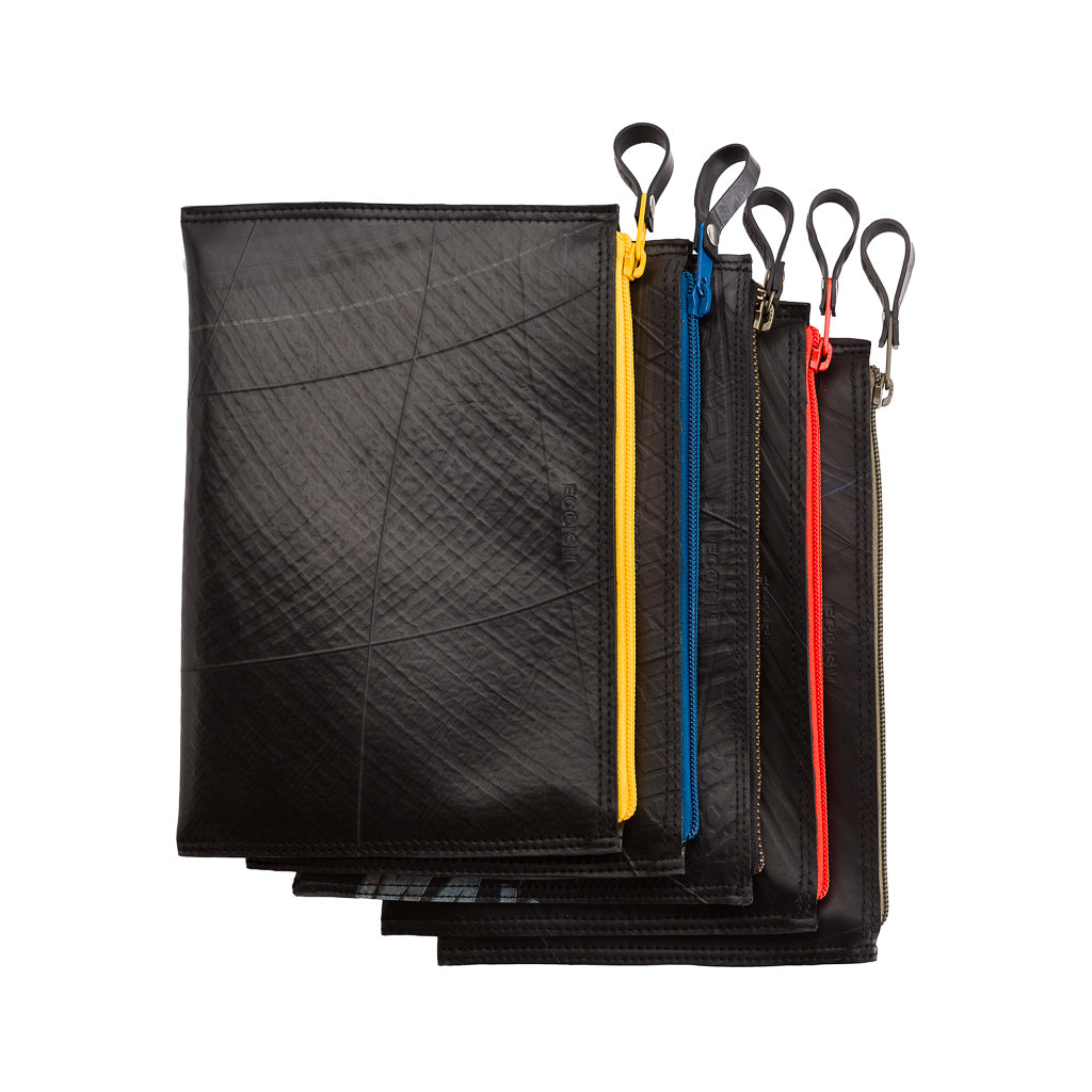 Lewis Essential Medium Flat Vegan Pouch - Eco Travel Pouch