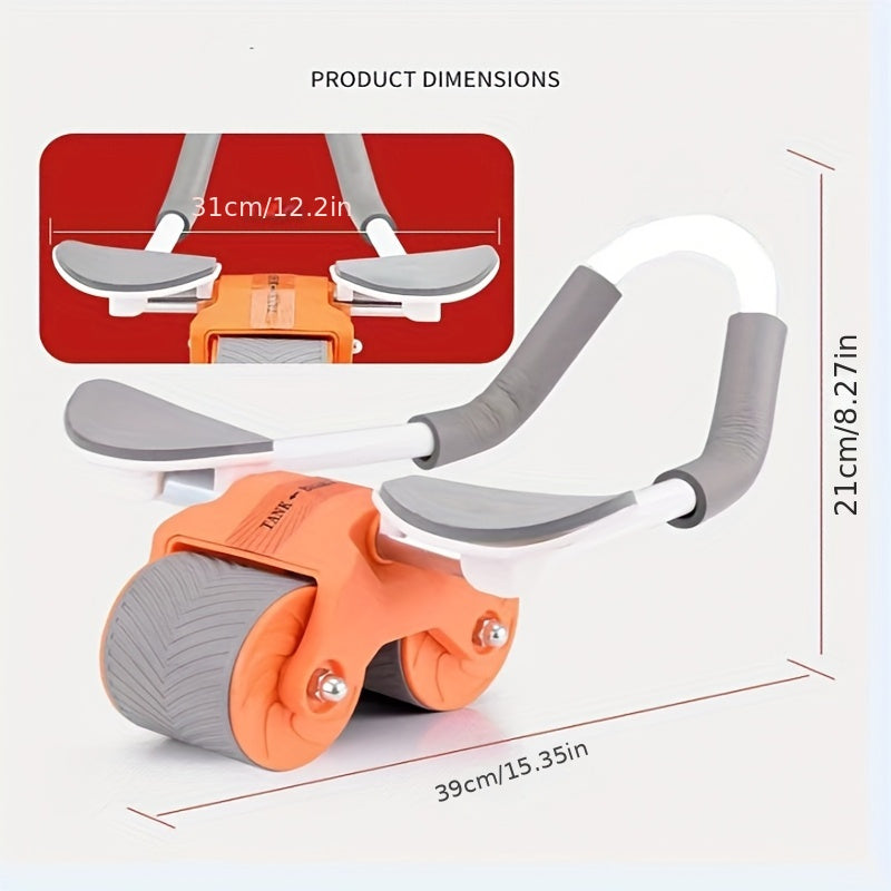 Auto-Rebound Core Roller Abdominal Workout Equipment