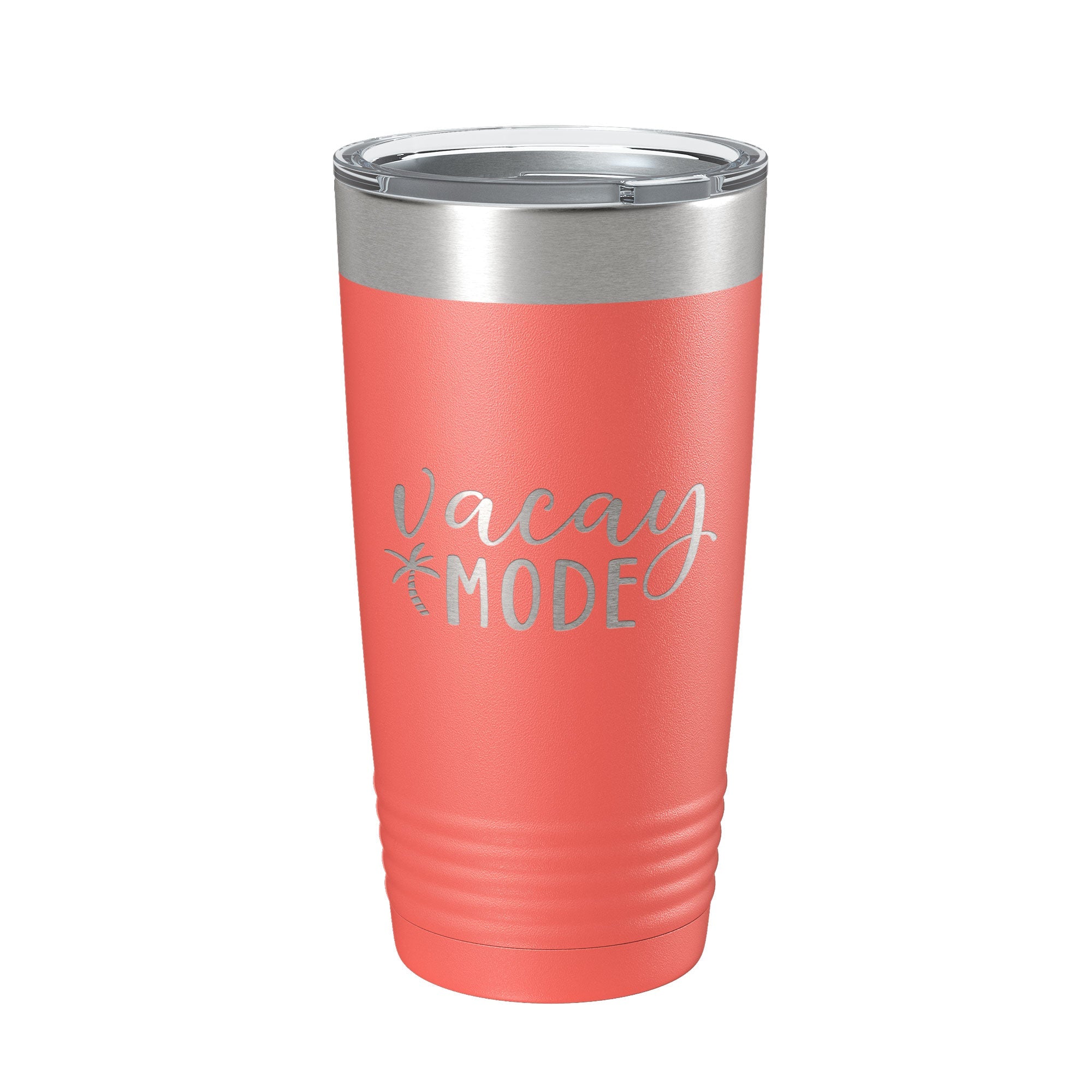 Vacay Mode Tumbler Vacation Travel Mug Trip Gift Insulated Laser Engraved Coffee Cup 20 oz