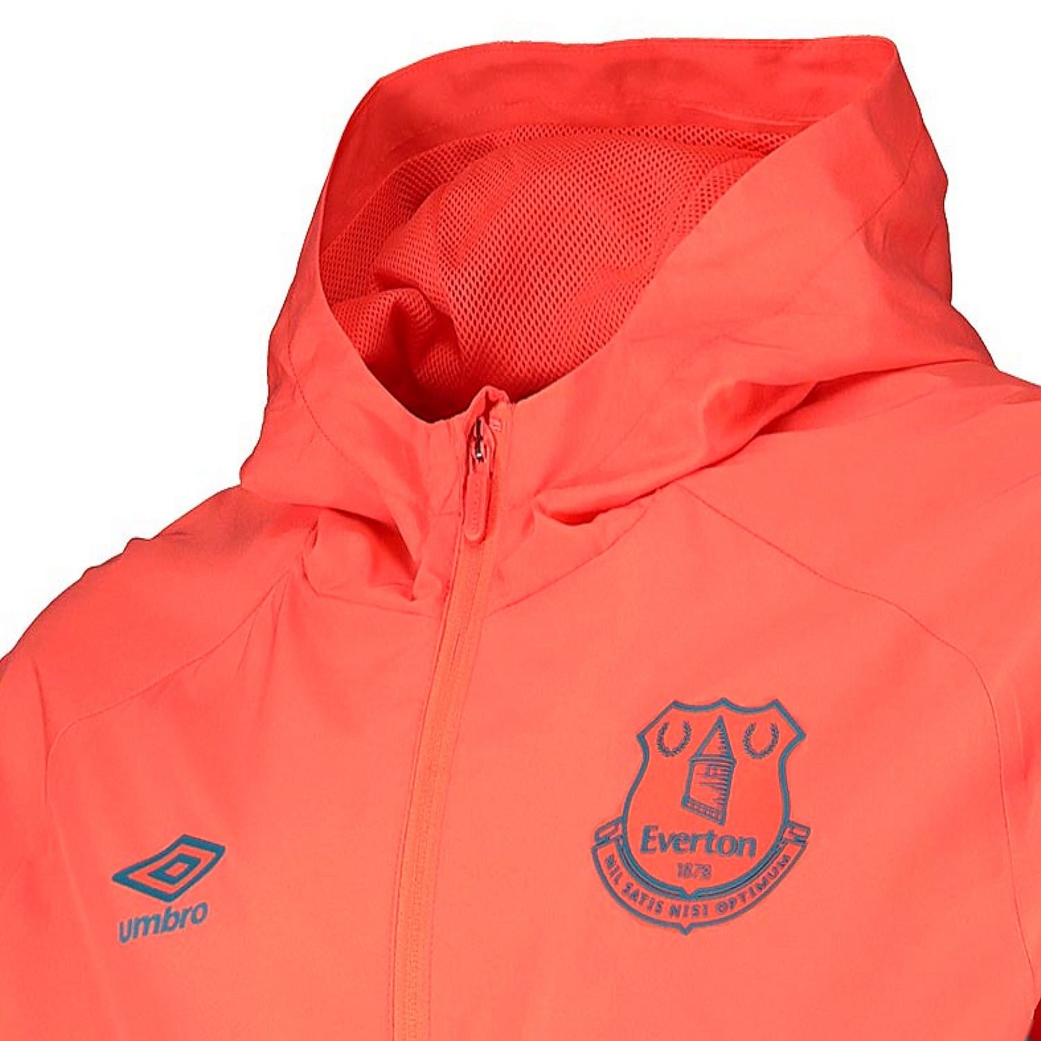 Everton FC Soccer training rain jacket 2020 orange - Umbro