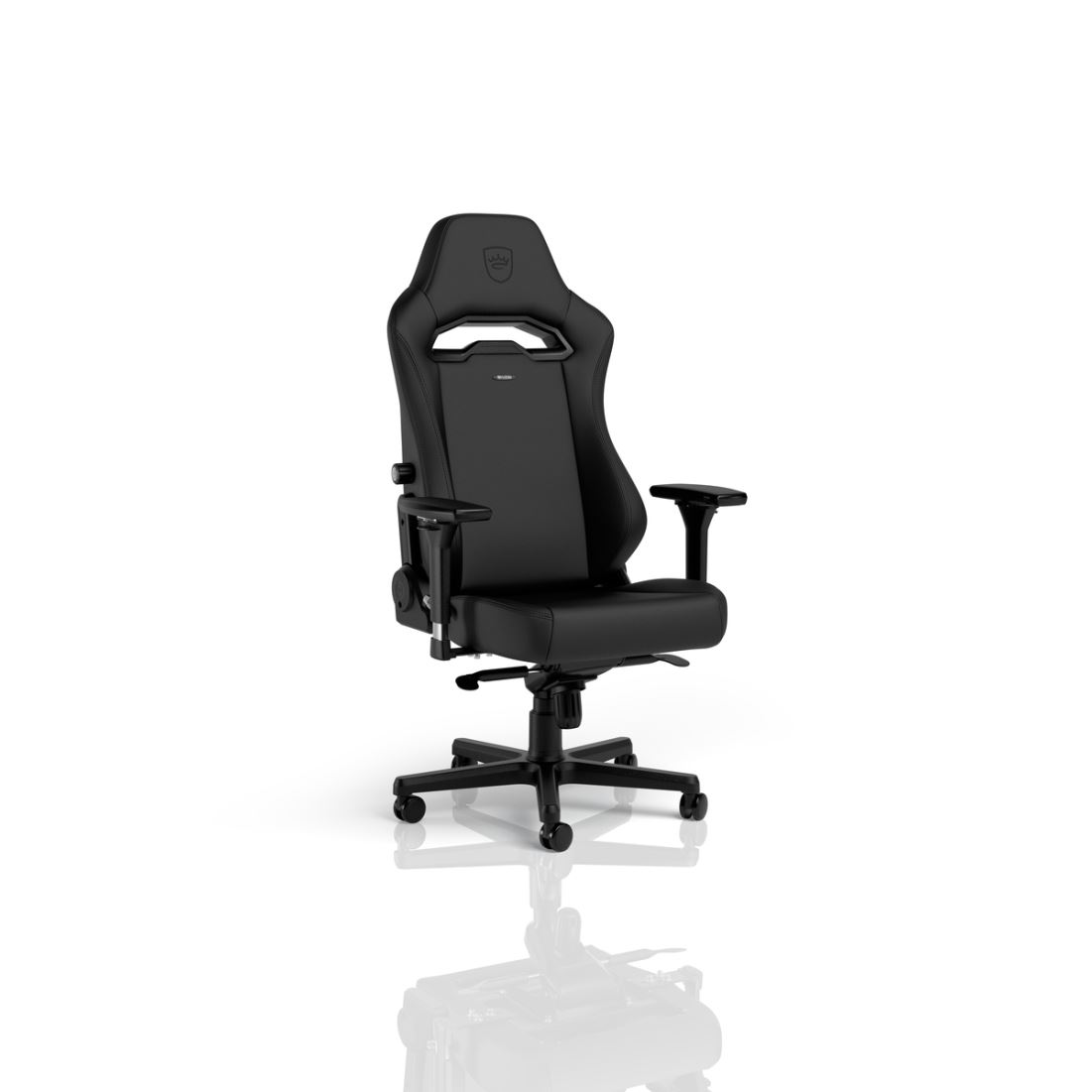 KRESLO NOBLECHAIRS HERO ST BLACK EDITION, ČIERNE, ČIERNE LEMOVANIE (NBL-HRO-ST-BED)