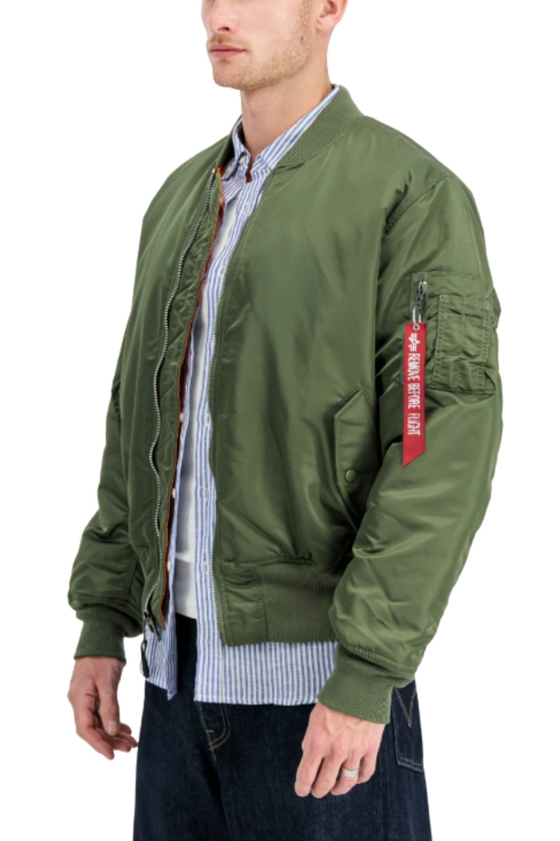 ALPHA INDUSTRIES - Bomber unisex MA-1 Heritage  - Taglia XL-1