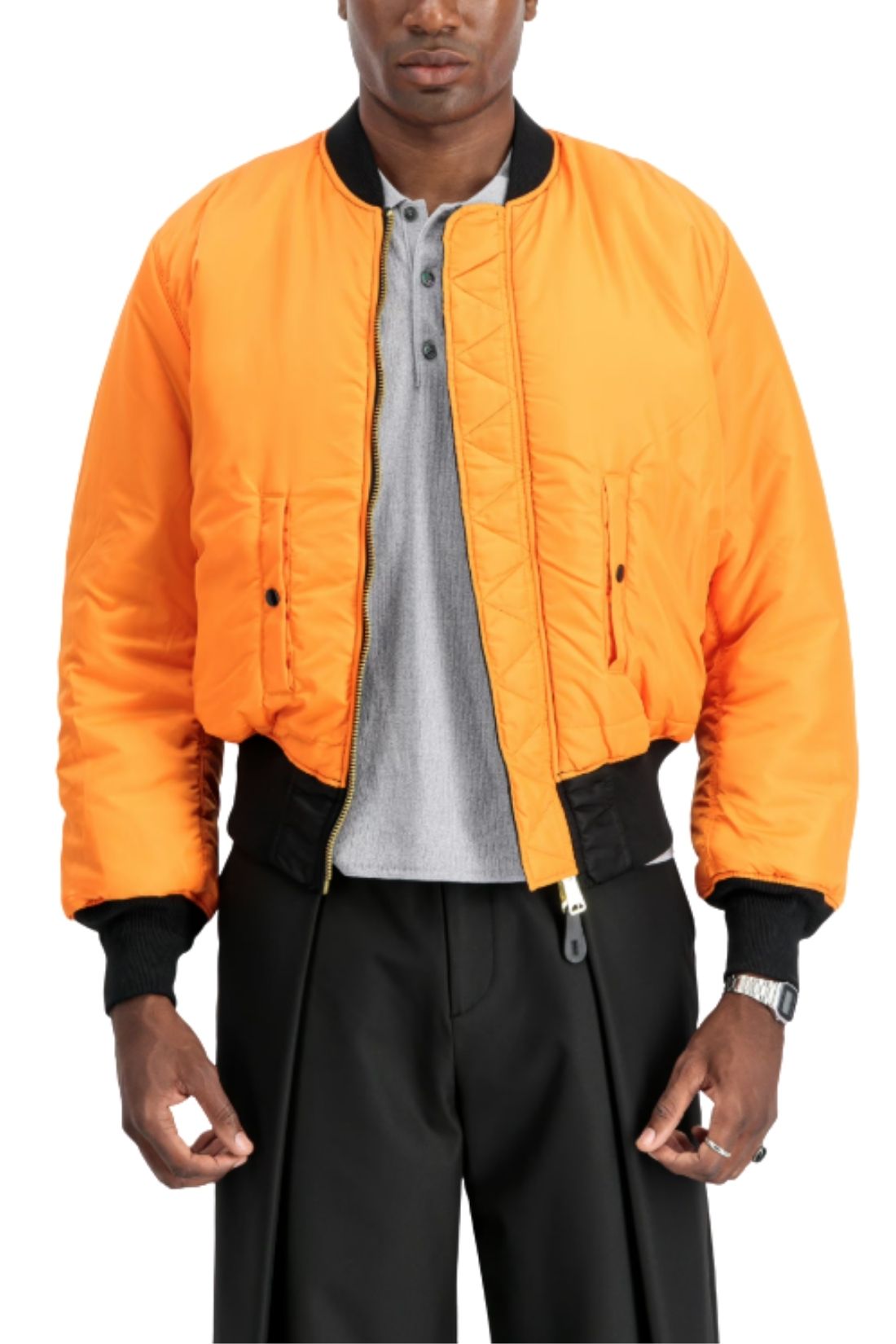 ALPHA INDUSTRIES - Bomber unisex MA-1 Heritage  - Taglia XL-11