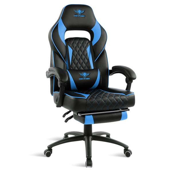 Herní židle Spirit of Gamer Siege Gaming Mustang modrá (SOG-GCMBL)