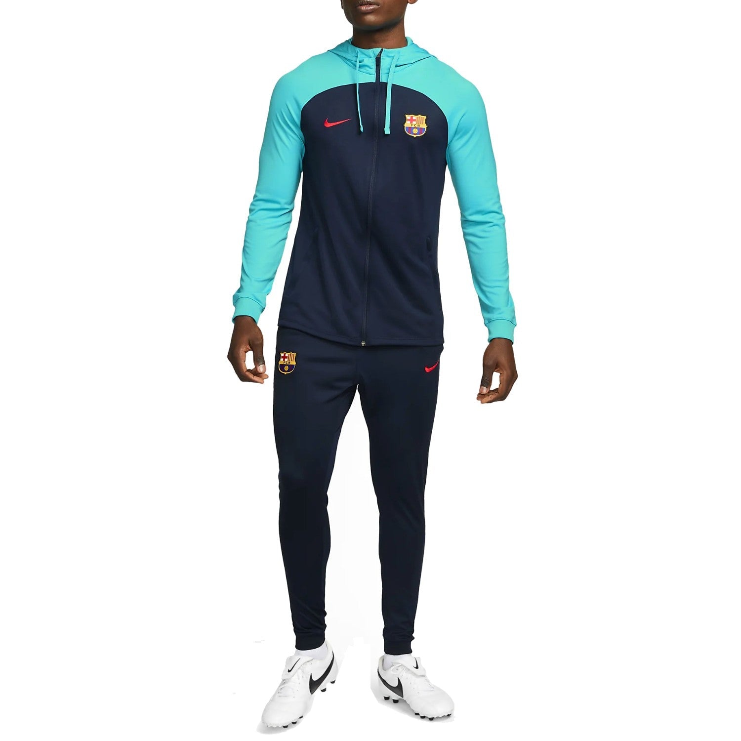 FC Barcelona hooded training presentation tracksuit 2022/23 - Nike