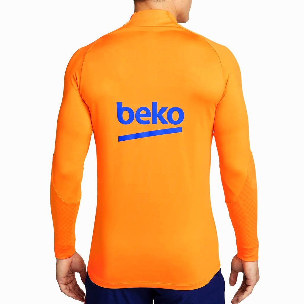 FC Barcelona orange training technical Soccer tracksuit 2022 - Nike