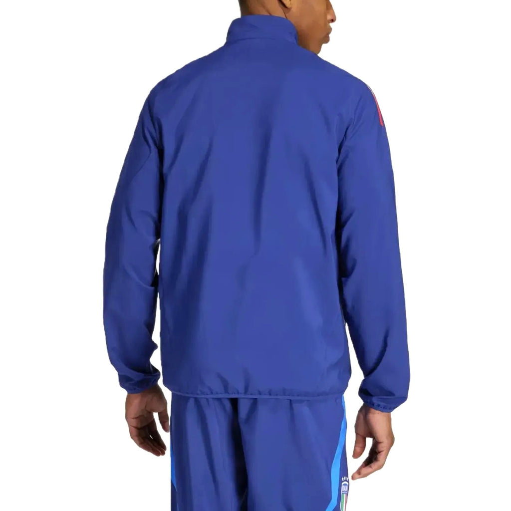 Italy training presentation Soccer tracksuit navy 2024/25 - Adidas