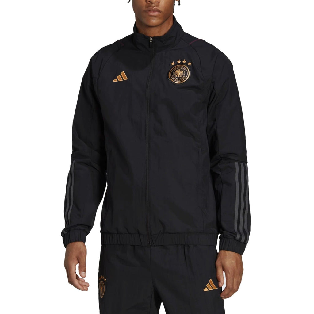 Germany black presentation Soccer tracksuit 2022/23 - Adidas