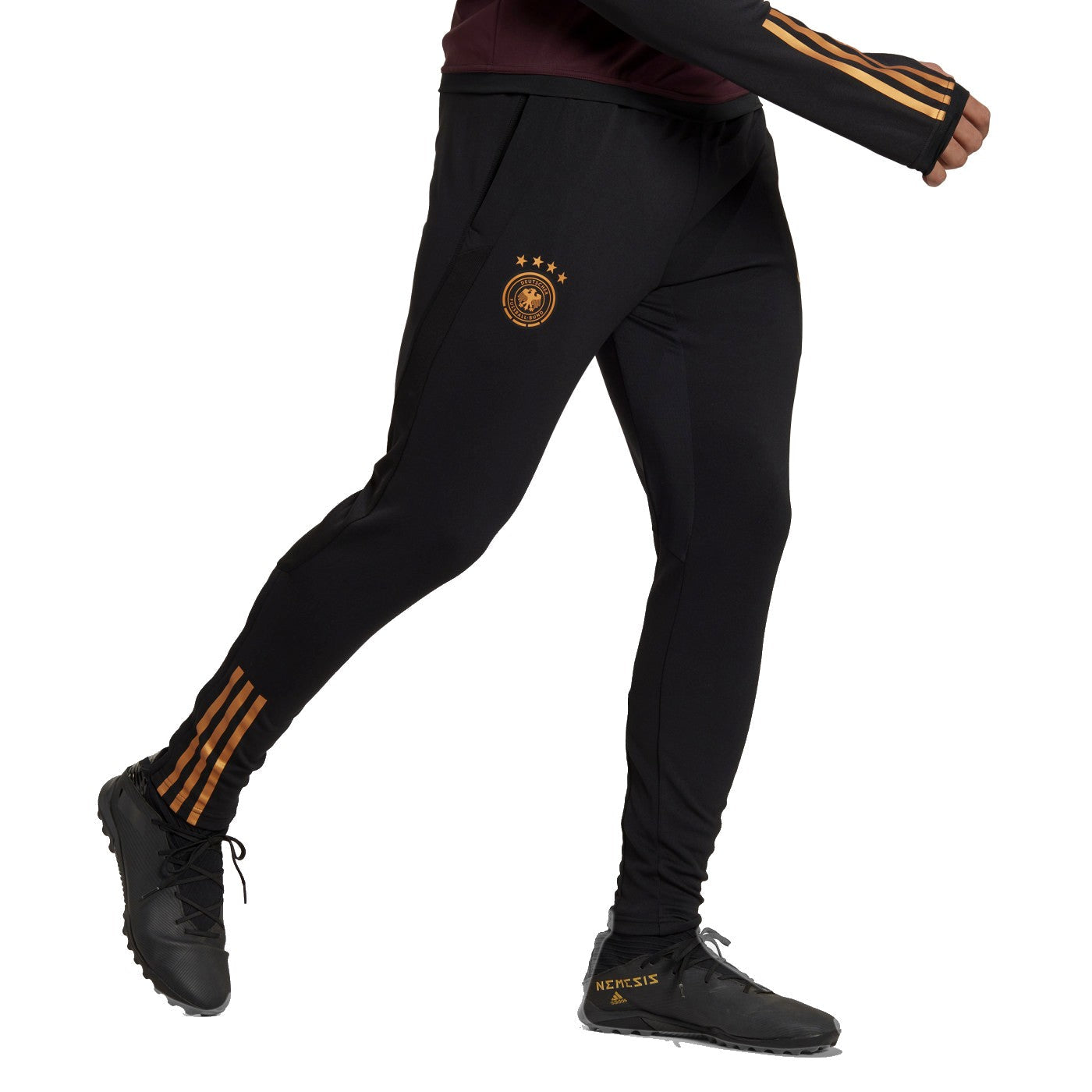 Germany Soccer black training sweat tracksuit 2022/23 - Adidas