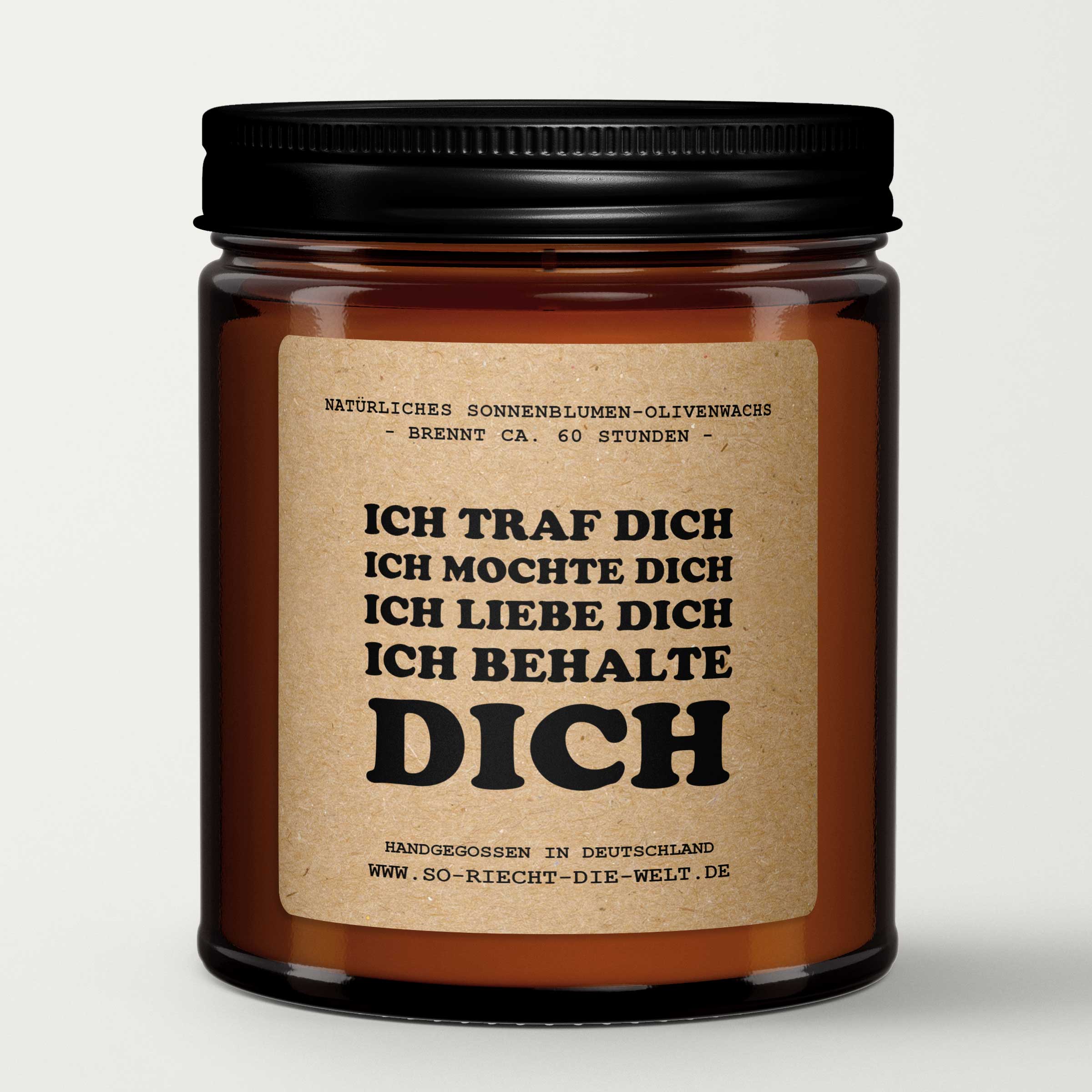 Ich traf dich, ich mochte dich, ich liebe dich, Duftkerze, Kerze, Valentinstags Geschenk für ihn, Jubiläumsgeschenk für Ehemann, Geburtstagsgeschenk für ihn, Jubiläumsgeschenk für ihn, Ehemann Geschenk, Geschenk für Männer