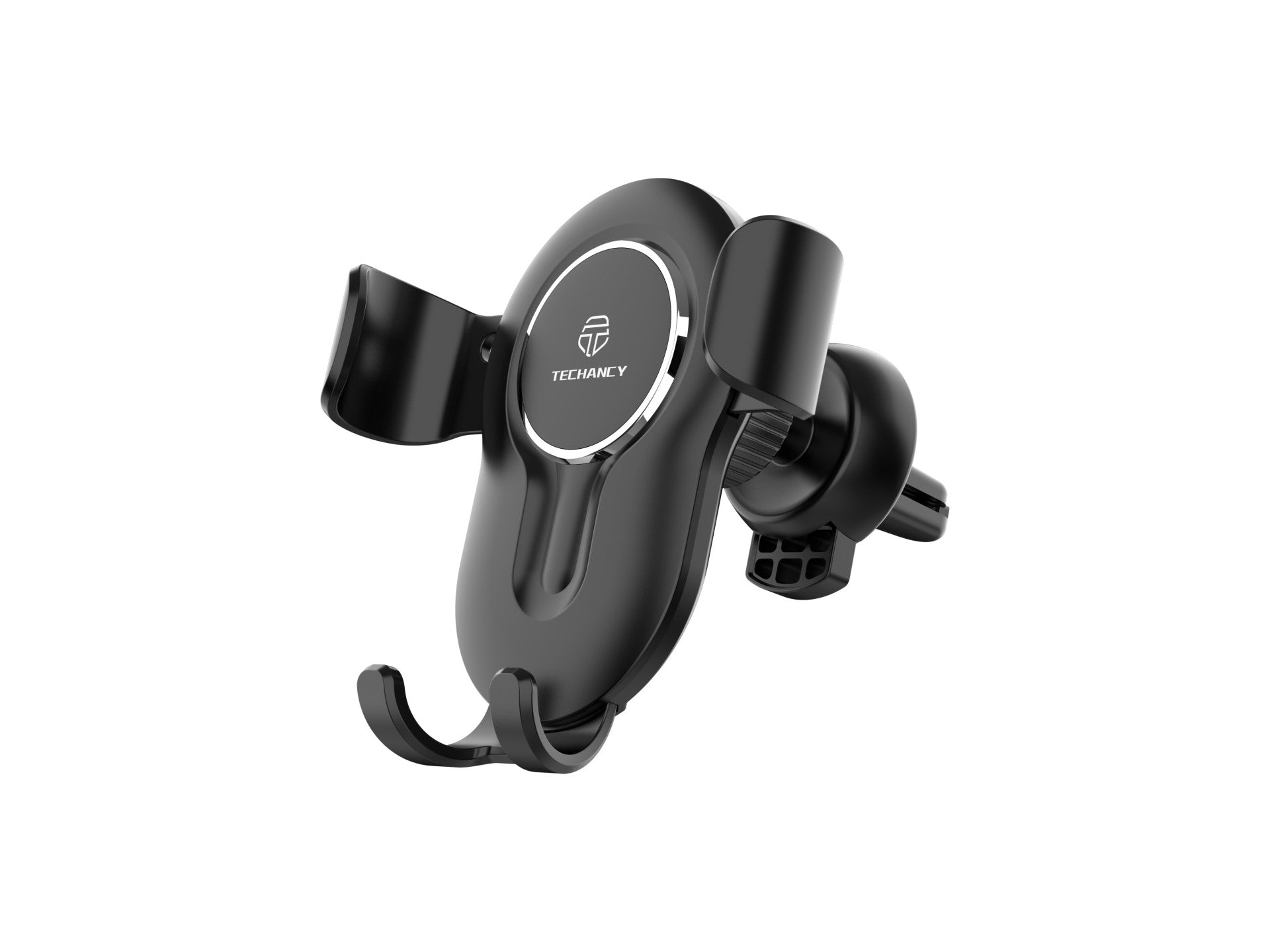 Techancy Suporte De Telemóvel Para Automóvel TI2319,Auto Grip Suporte Para Telemóveis De 4,7 - 7,2 - Polegadas，Preto