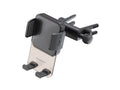 Techancy Suporte para TelemOvel de Saída de Ar Redonda TI2336, Operação com Uma Mão, ABS de Alta Resistência, para Smartphones 4.7"-7.2", Preto