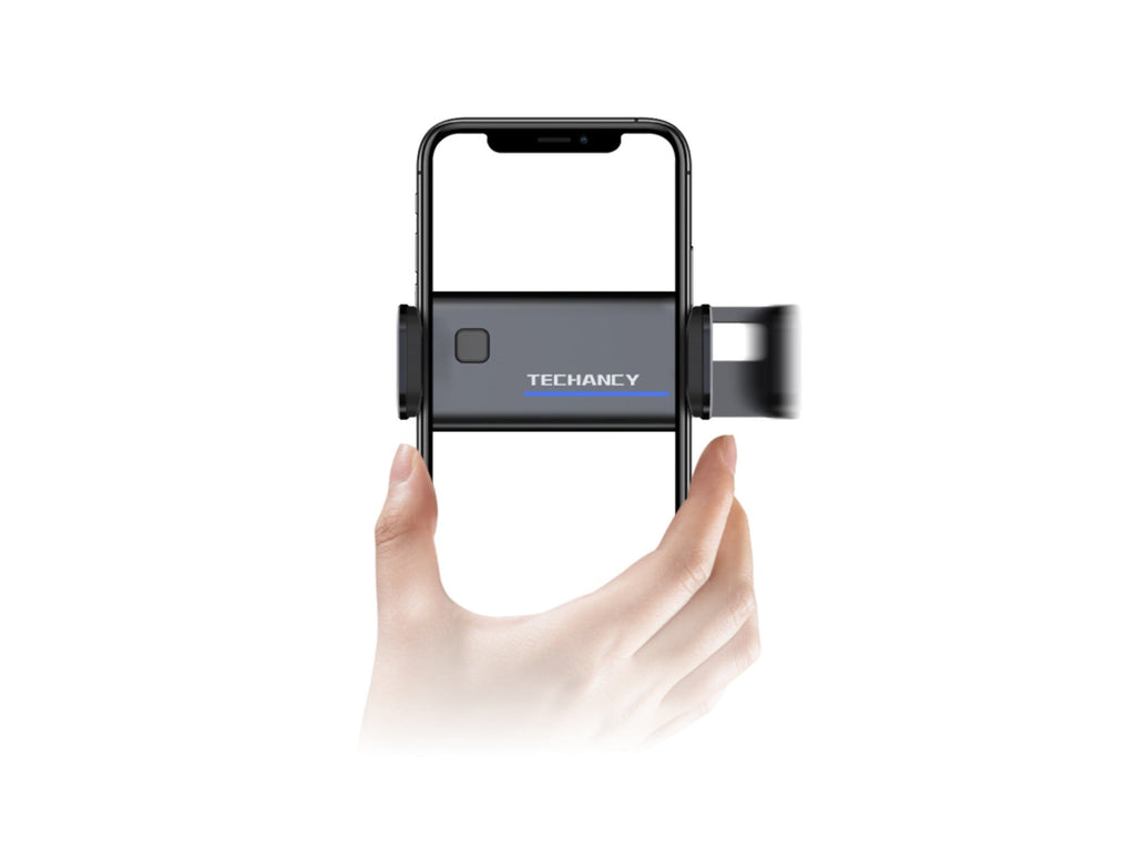 Techancy Suporte Para Veículo Elétrico Preto  LA0022, Abertura E Fecho Por Toque Inteligente, Bloqueio Automático,
