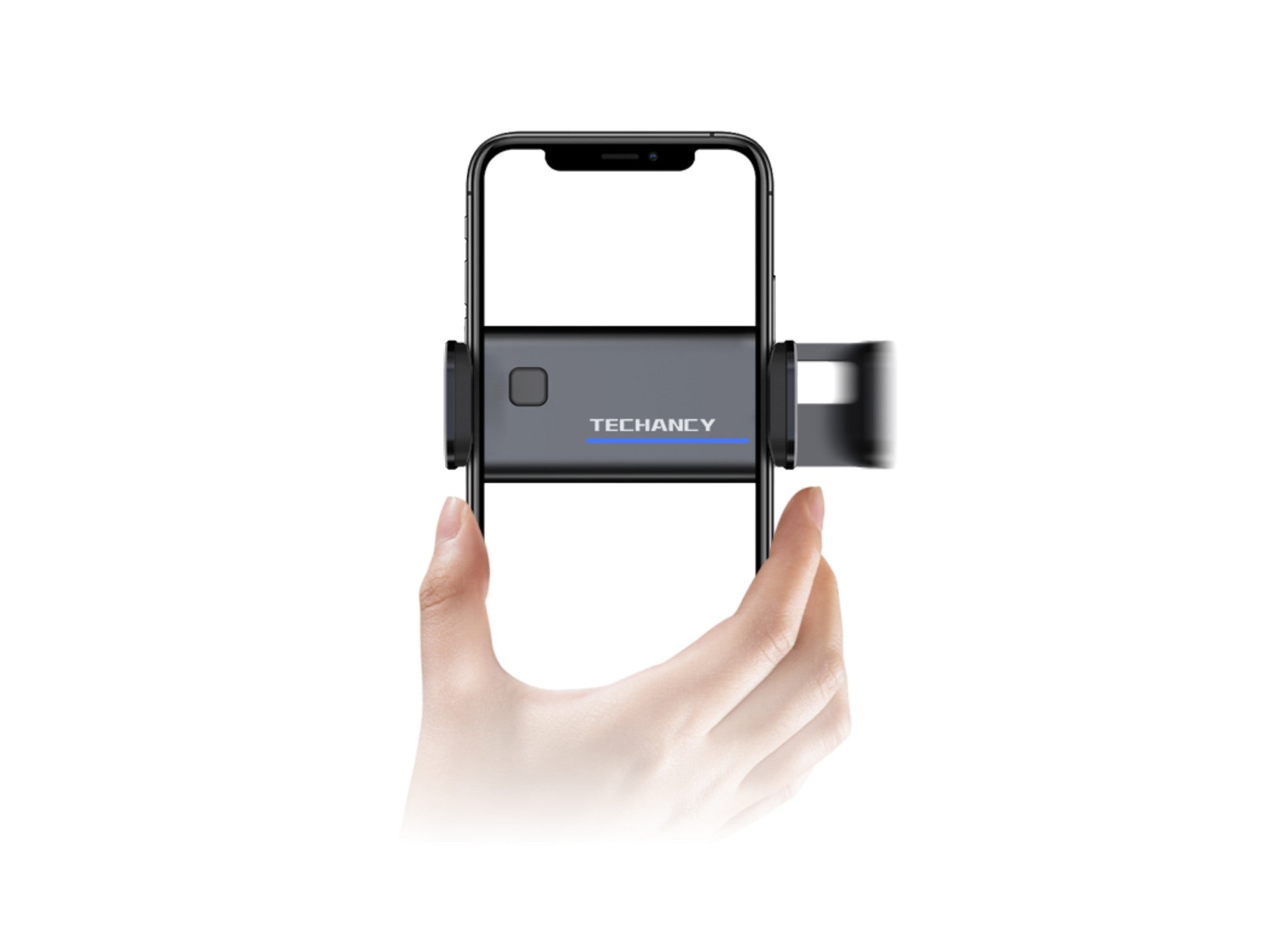 Techancy Suporte Para Veículo Elétrico Preto  LA0022, Abertura E Fecho Por Toque Inteligente, Bloqueio Automático,