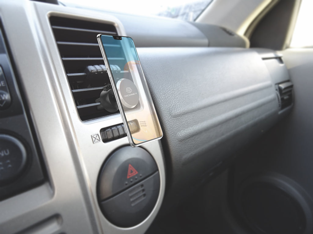 Techancy Suporte Magnético Para Telemóvel Para Automóvel Ti2195, Absorve Firmemente O Telemóvel, Rotação De 360°