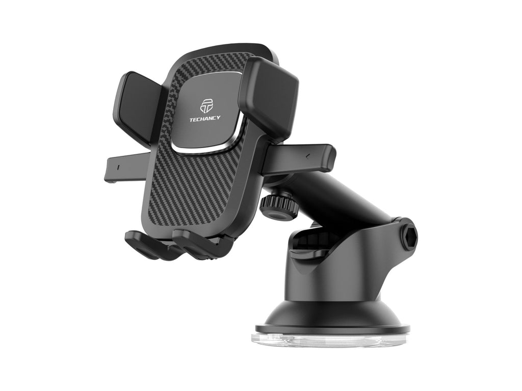 Techancy Suporte Para Telemóvel Para Automóvel Ti2295 , Material Abs De Alta Resistência, Telemóvel De 4-6,8 Polegadas