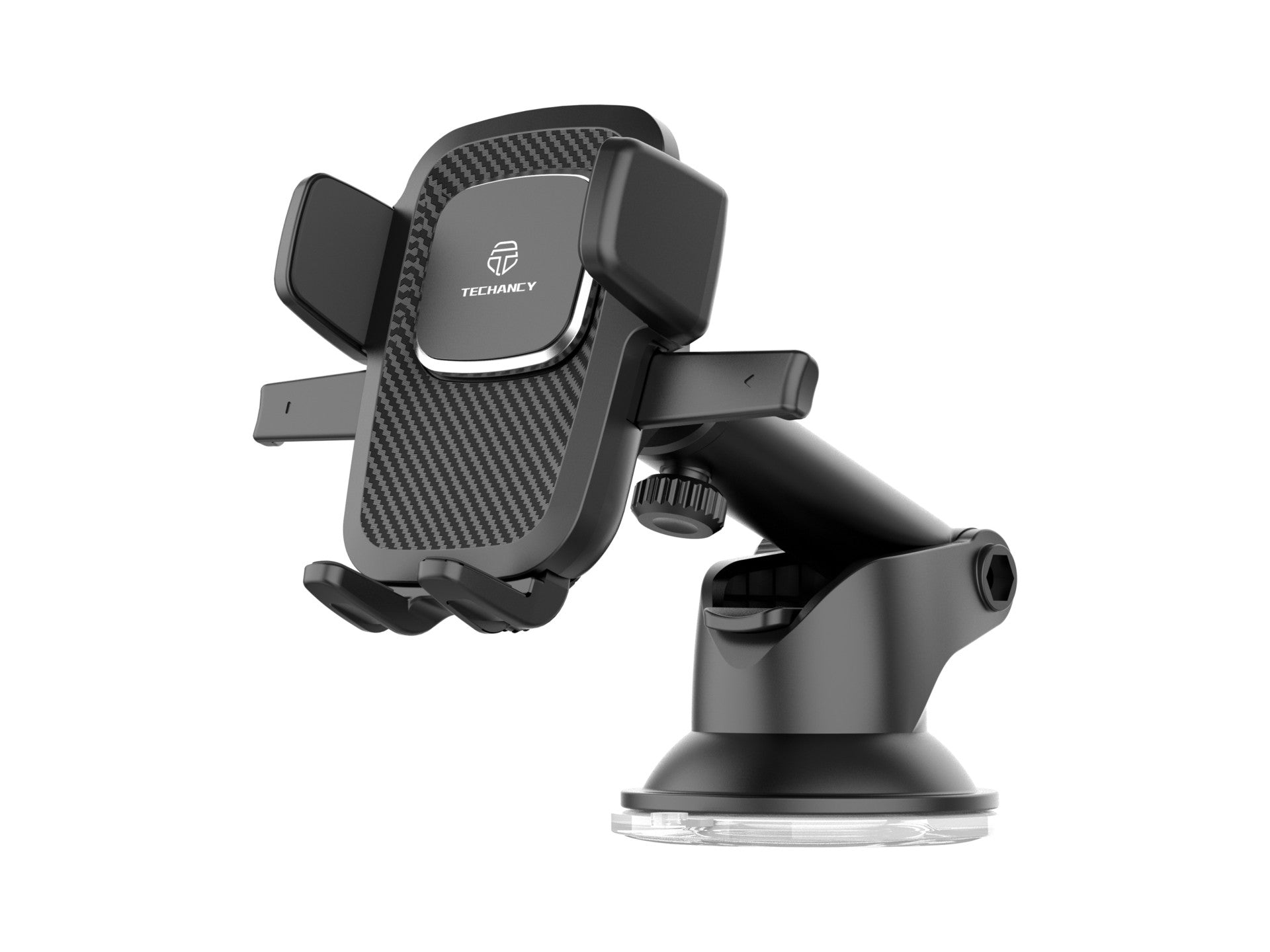 Techancy Suporte Para Telemóvel Para Automóvel Ti2295 , Material Abs De Alta Resistência, Telemóvel De 4-6,8 Polegadas