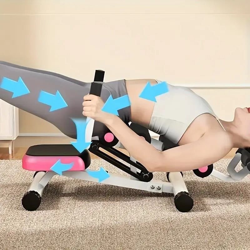Adjustable Lumbar Support Yoga Back Stretch