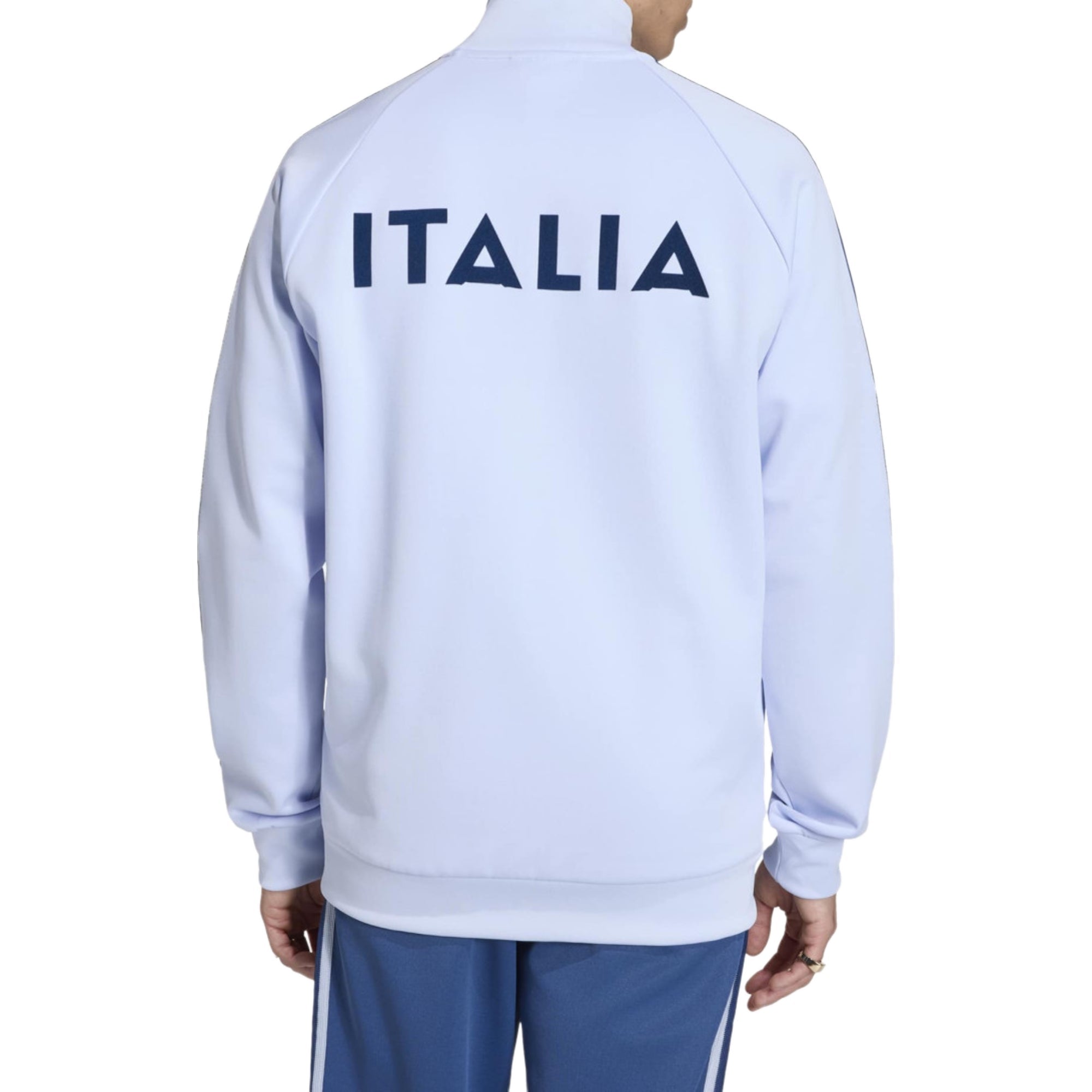 Italy light blue Originals casual presentation tracksuit 2026/27 - Adidas