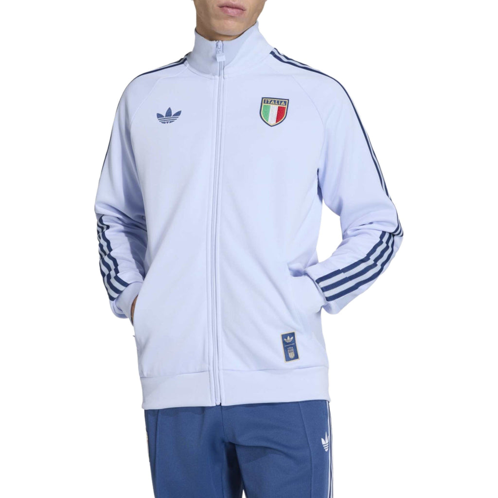 Italy light blue Originals casual presentation tracksuit 2026/27 - Adidas