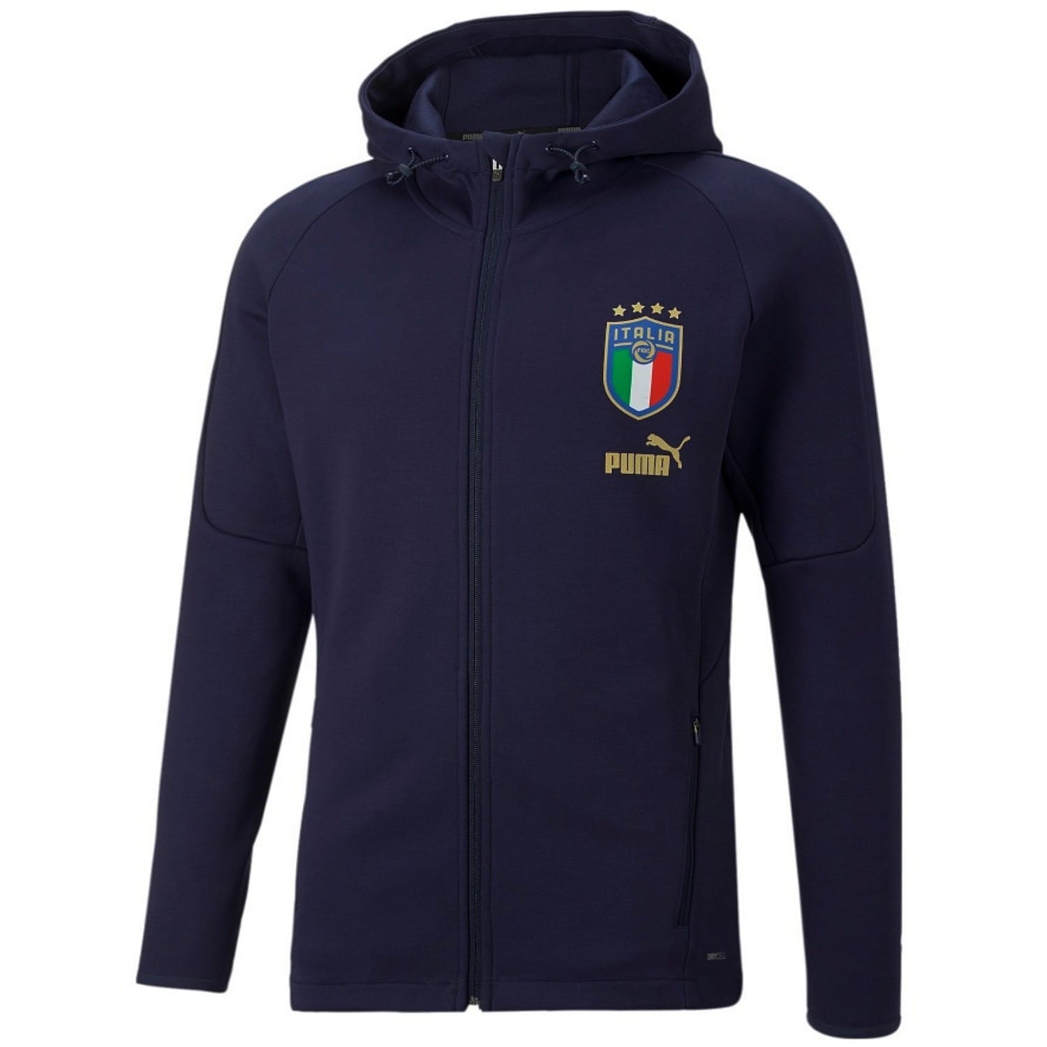 Italy navy Casual presentation Soccer tracksuit 2022/23 - Puma