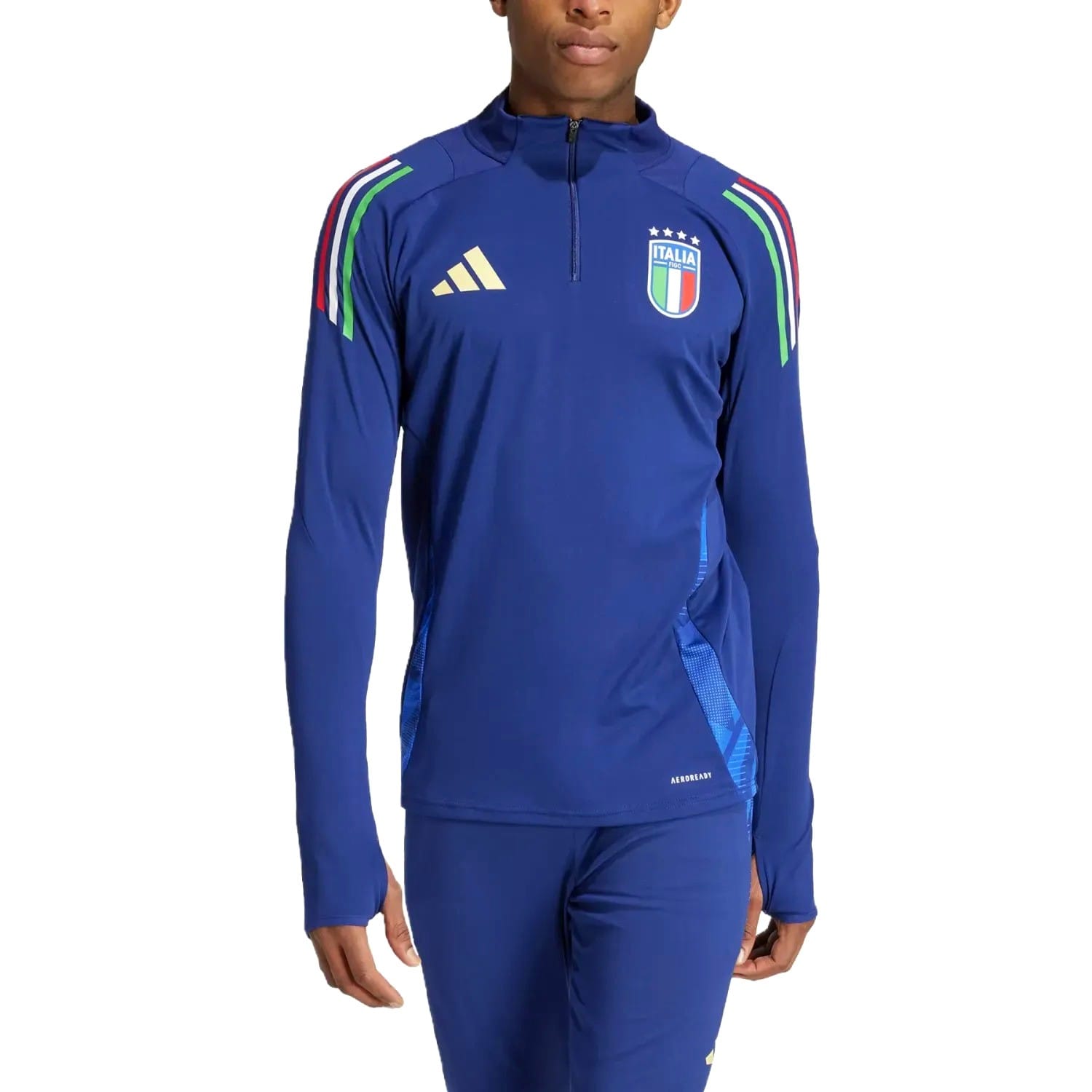 Italy navy training technical Soccer tracksuit 2024/25 - Adidas
