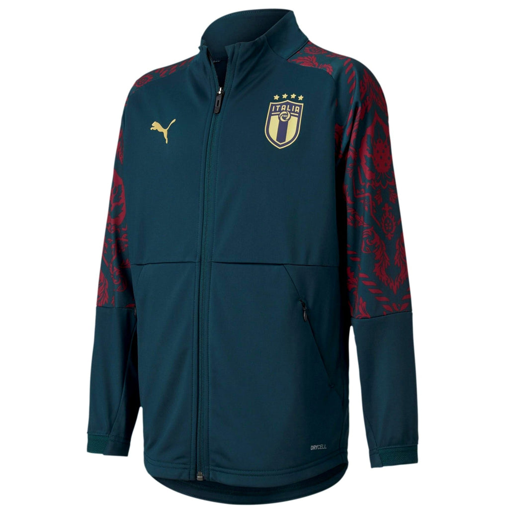 Kids - Italy green pre-match presentation tracksuit 2019/20 - Puma