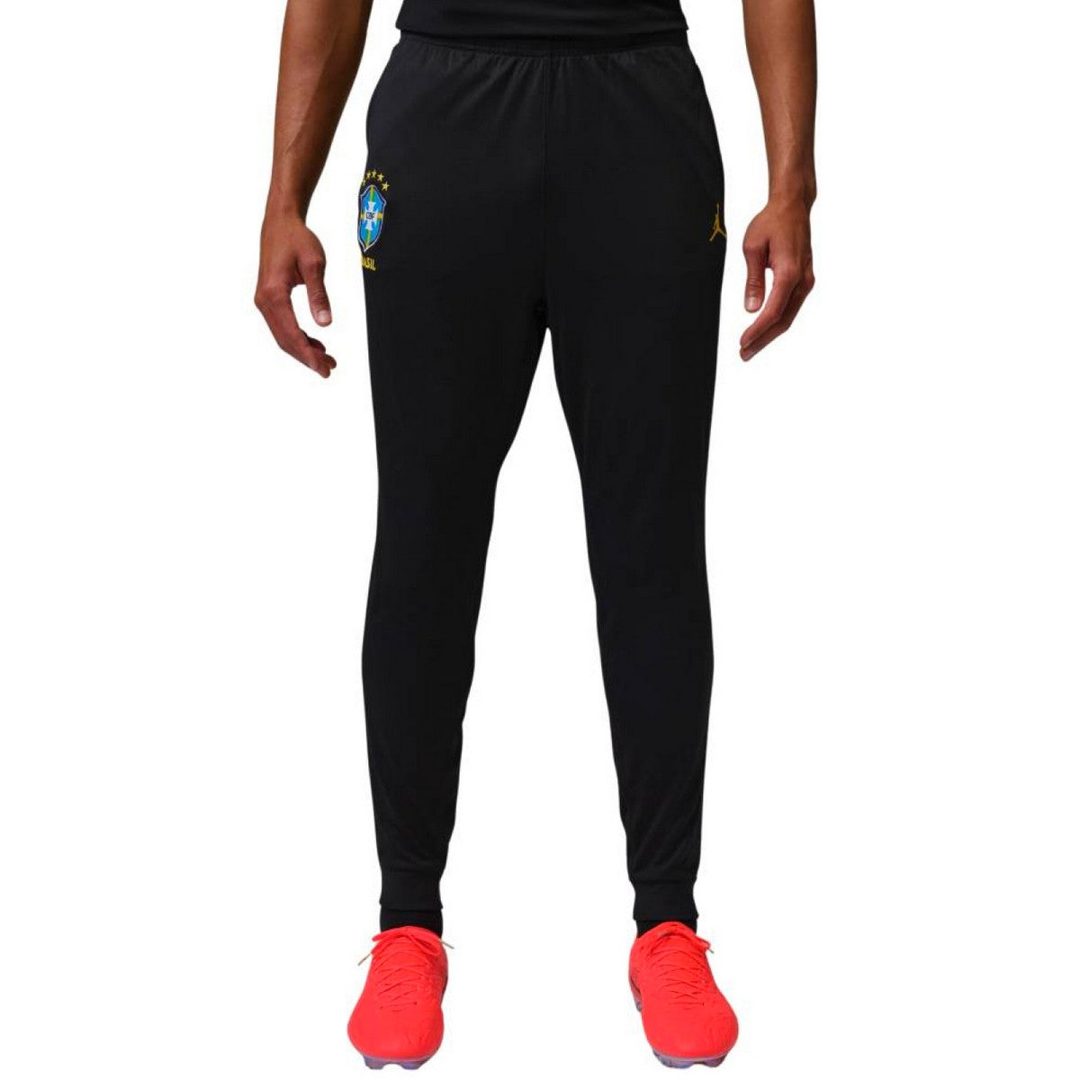 Jordan x Brazil black training bench Soccer tracksuit 2026/27 - Jordan