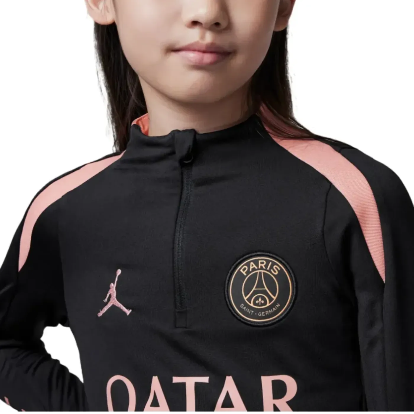 Kids - Jordan x PSG black UCL training technical tracksuit 2024/25 - Jordan