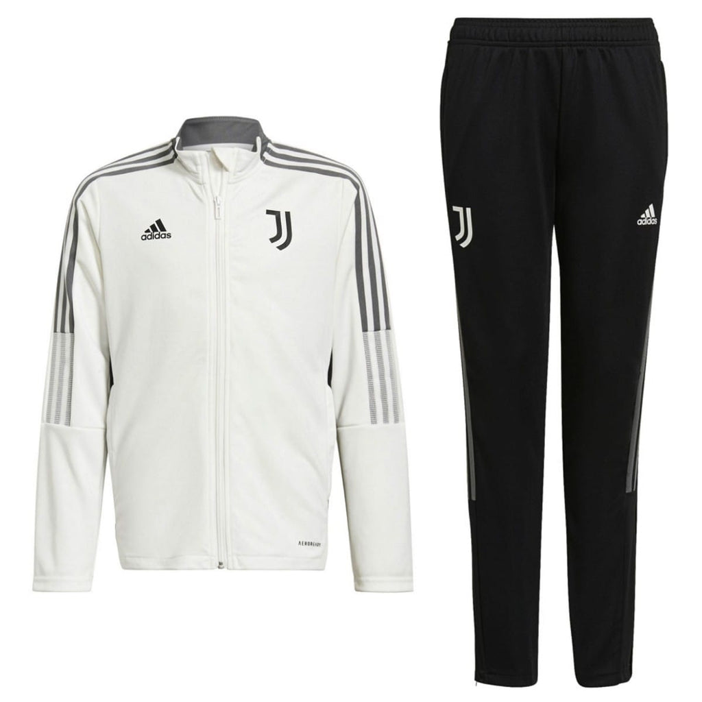 Kids - Juventus training presentation tracksuit 2021/22 - Adidas