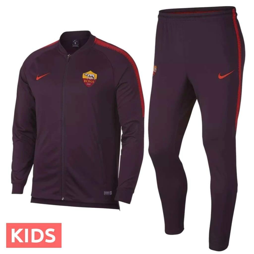 Kids - AS Roma Presentation Soccer Tracksuit 2018/19 - Nike
