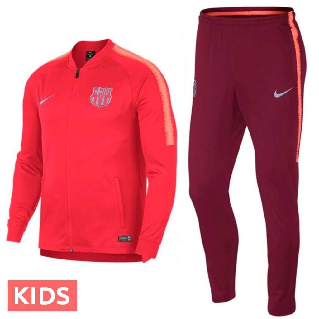 Kids - FC Barcelona UCL presentation soccer tracksuit 2018/19 - Nike