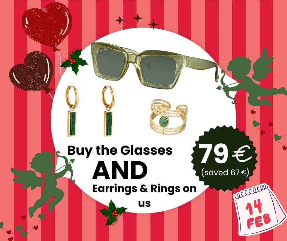 3-Piece Jewelry & Sunglasses Bundle – Was 149€, Now 79€