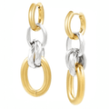 Earrings Chain II - Gold Plated Chain Drop Earrings