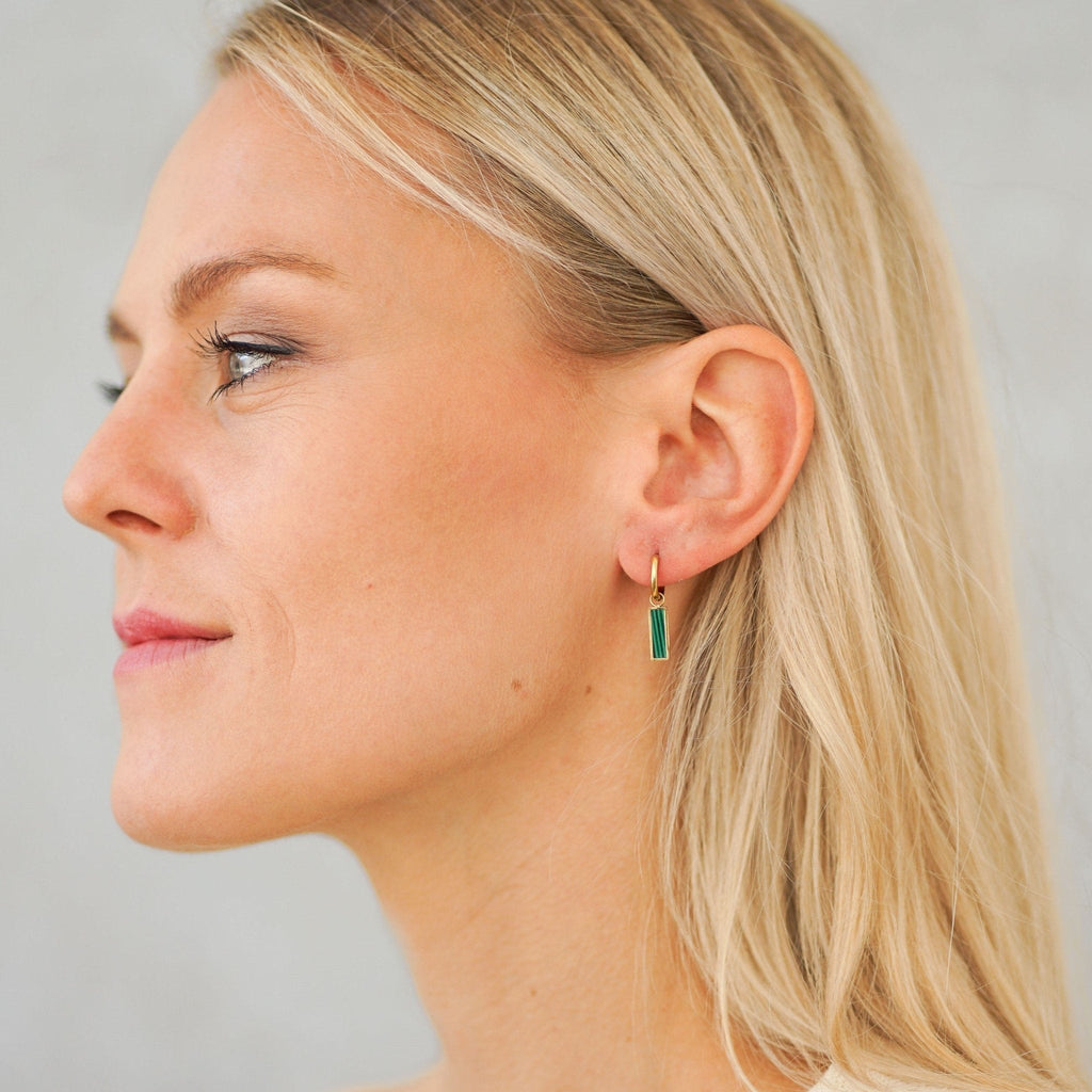 Earrings Fresh - Gold Plated Modern Fresh Design