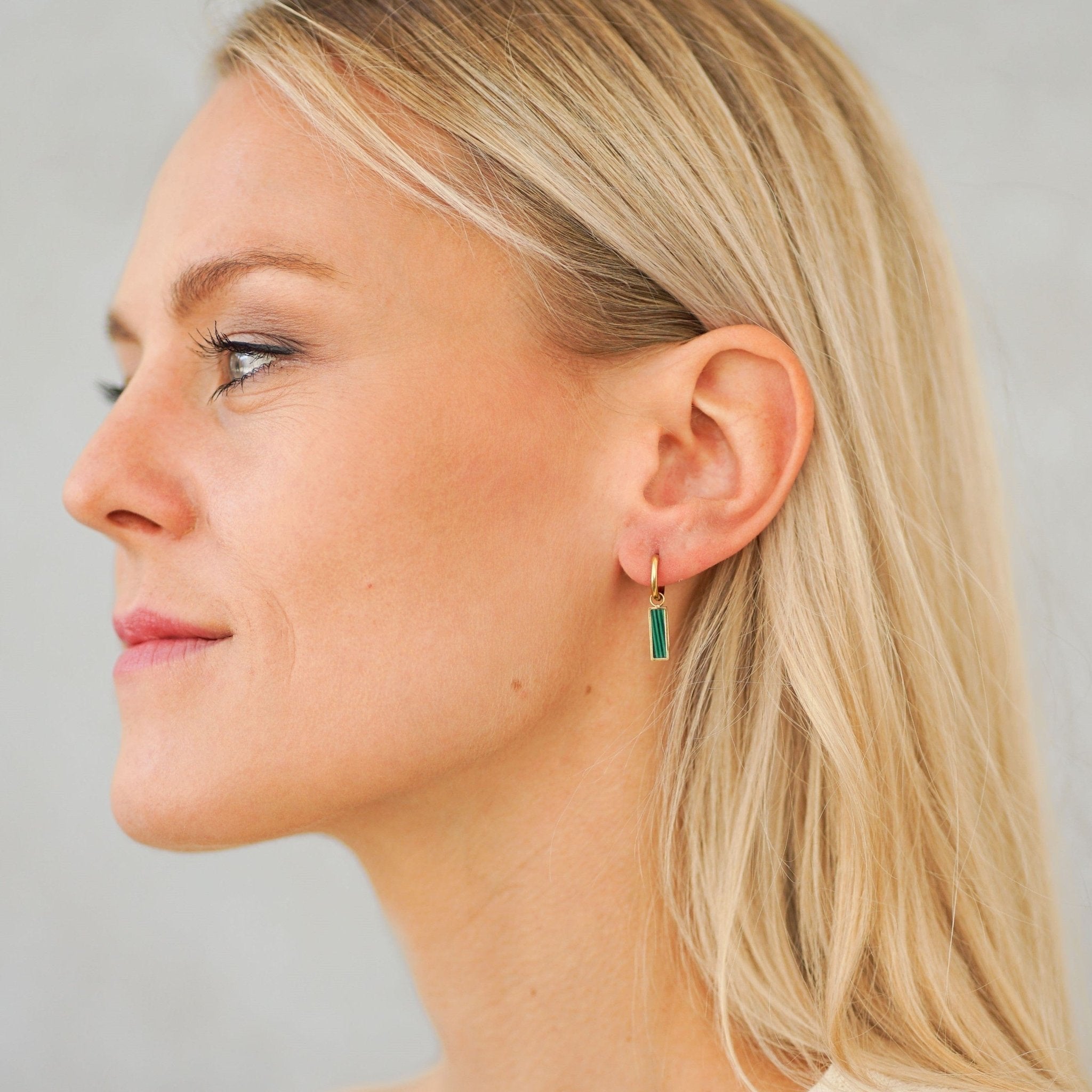Earrings Fresh - Gold Plated Modern Fresh Design