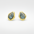 Earrings Iris - Sterling Silver Labradorite Teardrop Earrings