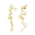 Earrings Karina - Gold Plated Elegant Earrings