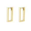 Earrings Mia - Gold Plated Geometric Modern Earrings
