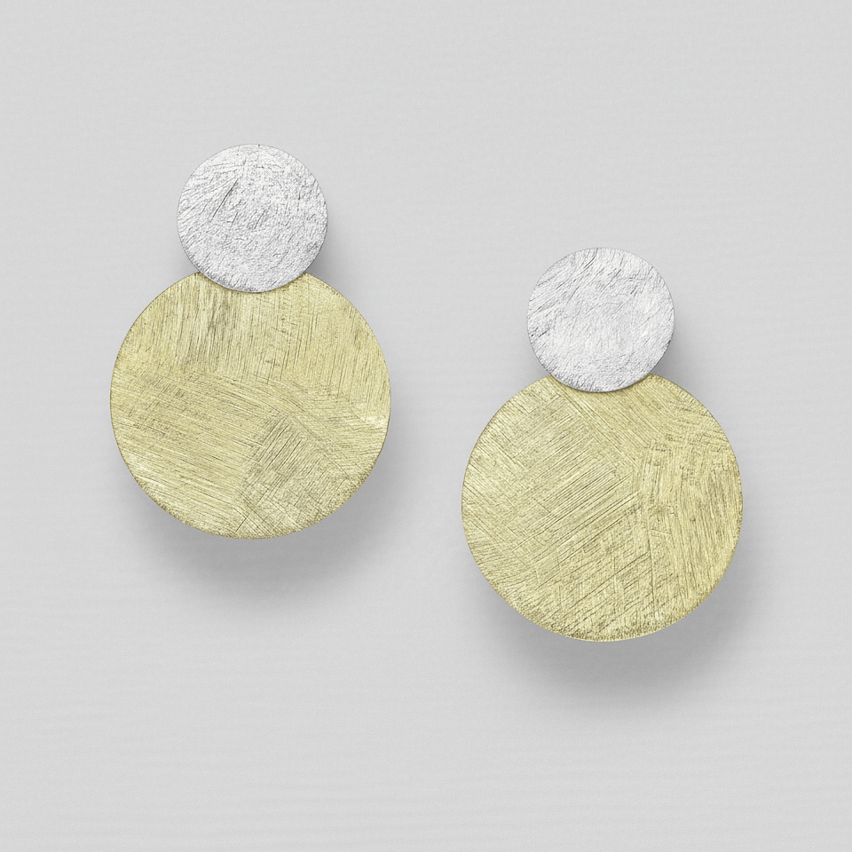 Earrings Moon - Sterling Silver Crescent Moon Earrings