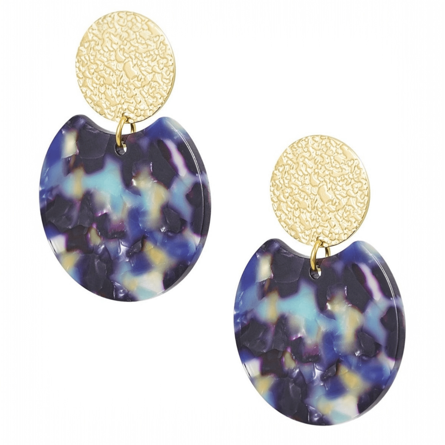 Earrings Polly - Gold Plated Modern Earrings