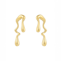 Earrings Selestia - Gold Plated Celestial Earrings