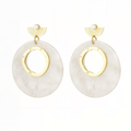 Earrings Sharon - Gold Plated Elegant Earrings